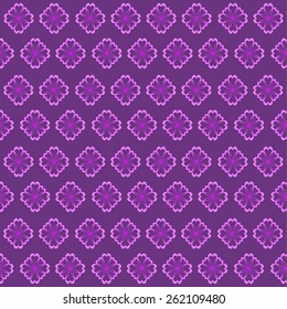 Seamless flower texture. Background dark