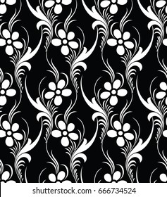 Seamless flower wallpaper