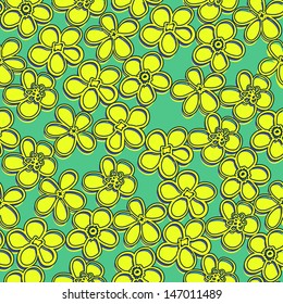 seamless flowers