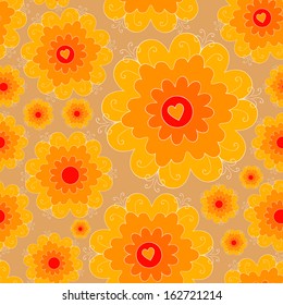 seamless flowers
