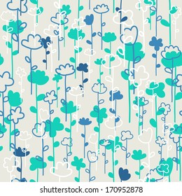 seamless flowers