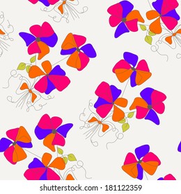 seamless flowers