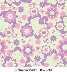 Seamless flowers