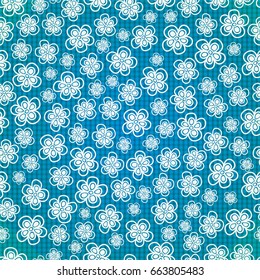 Seamless flowers 