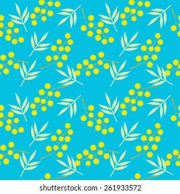 Seamless flowers background