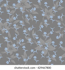 seamless flowers pattern