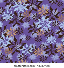 seamless flowers pattern
