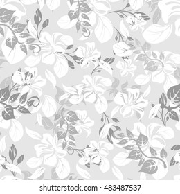 seamless flowers pattern