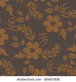 seamless flowers pattern