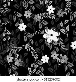 seamless flowers pattern