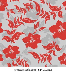 seamless flowers pattern