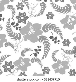 seamless flowers pattern