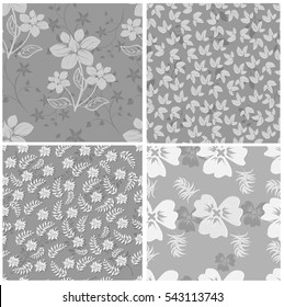seamless flowers pattern