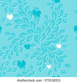 seamless flowers pattern