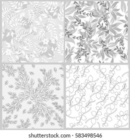 seamless flowers pattern