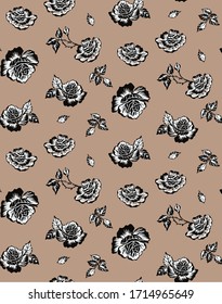 estampado floral sin fisuras.