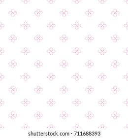 Seamless flowers pattern in pink tone using for cover page, paper printing and natural background.(Pink Flower background)