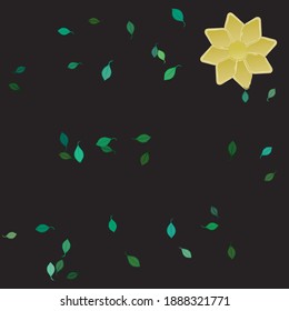 Seamless flowers vector pattern. Background texture in floral style.