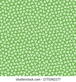 Textura foliada sin inconveniente. Resumen del patrón ornamental de verano con hojas verdes. Fondo vectorial floral.