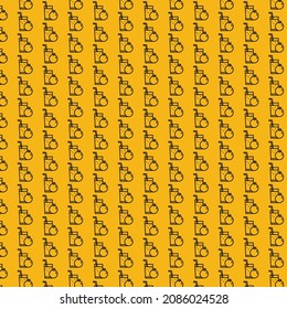 Seamless food pattern design and background art