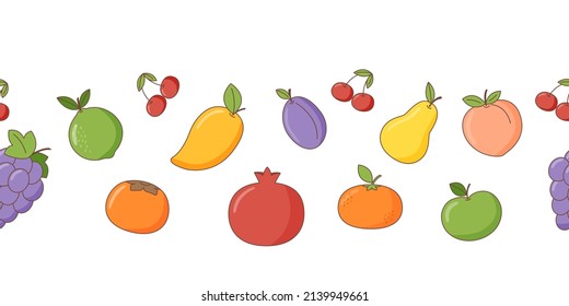Patrón de alimentos sin foco de fruta	