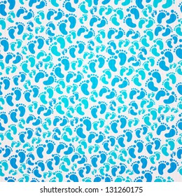 seamless foot pattern