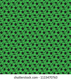SEAMLESS FOOTBALL PATTERN