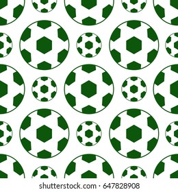 seamless football pattern