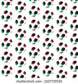 seamless football pattern background or wallpaper which is editable
