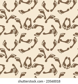 seamless footprint wallpaper