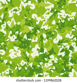 Seamless forest deciduous camouflage.