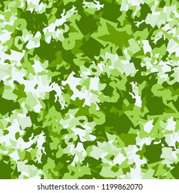 Seamless forest deciduous camouflage.