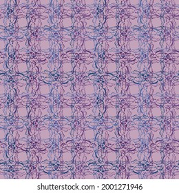 Patrón fractal sin fisuras en formato vectorial para tejidos impresos o cualquier otro propósito. Cada objeto se agrupa según el color, por lo que el patrón es editable, ajustable y fácil de usar.