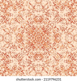 Seamless fractal pattern in vector format for printed fabrics or any other purposes. Every object is grouped base on color so the pattern is editable, tileable and easy to use.