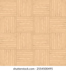 Seamless fragment of parquet floor background graphic illustration. Wooden whitewashed texture pattern.