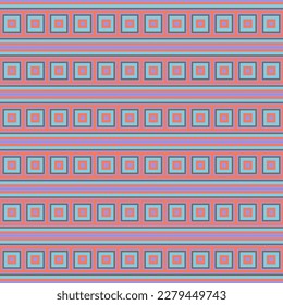 Seamless Frame Banner Floral Line Textile Tile Backdrop Background Decorative Monochrome Trendy Funky Design Art Fashion Wallpaper Style Shape Fabric Texture Graphic Grid Print Pattern