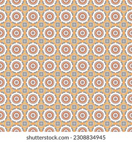 Seamless Frame Cloth Cover Structure Curtain Retro Art Summer Artwork Textile Carpet Template Print Artistic Fashion Background Fabric Graphic Texture Design Geometric Wallpaper Pattern.