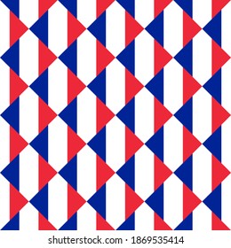 seamless france flag pattern. vector illustration. abstract background. banner, dress, phone case, cloth table, book cover, wrapping paper and etc