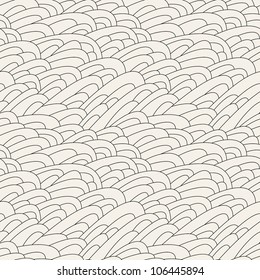 seamless free wave pattern pattern. fashion vector texture