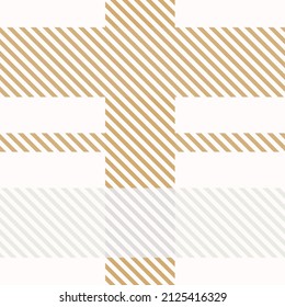 Seamless French country kitchen stitch stripe fabric pattern print. Yellow white vertical striped background. Batik dye provence style rustic woven cottagecore textile. 