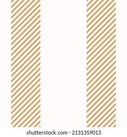 Seamless French country kitchen stitch stripe fabric pattern print. Yellow white vertical striped background. Batik dye provence style rustic woven cottagecore textile. 