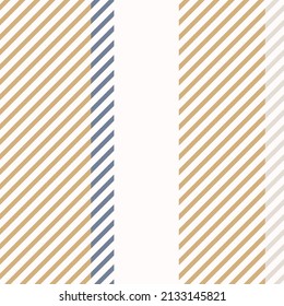 Seamless French country kitchen stitch stripe fabric pattern print. Yellow white vertical striped background. Batik dye provence style rustic woven cottagecore textile. 