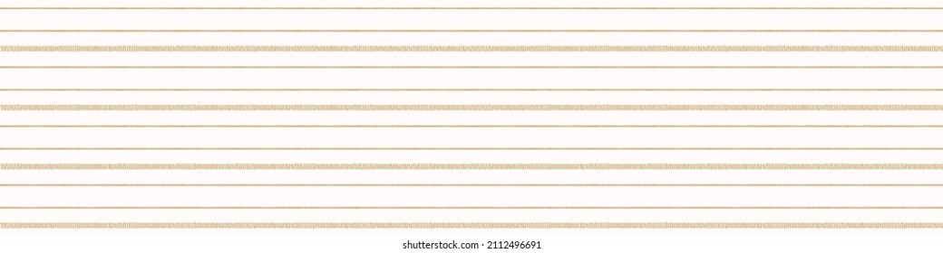 Seamless French country kitchen stripe fabric border print. Blue yellow white horizontal striped background. Batik dye provence style rustic woven cottagecore textile.  - Shutterstock ID 2112496691