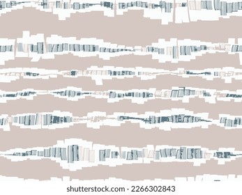 seamless French country kitchen stripe fabric pattern print.  vertical striped background. Batik dye provence style rustic woven cottage core textile.