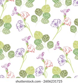 Seamless frond, like fabric print. Suit for package design, wallpaper, fashion print, Housing wallpaper, arty-crafty.
