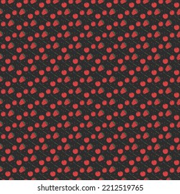 Seamless fruit pattern. doodle background with fruit icons. Fruit background