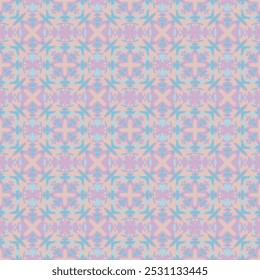 Seamless full-color texture from a beautiful pattern. Creative graphics with attractive design.