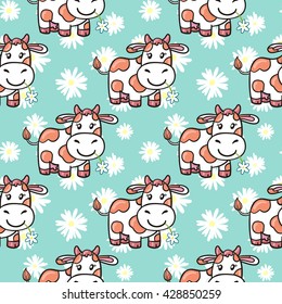 15,847 Cute Cow Pattern Images, Stock Photos & Vectors | Shutterstock