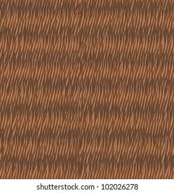 Seamless fur brown pattern, wood