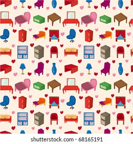 seamless Furniture pattern